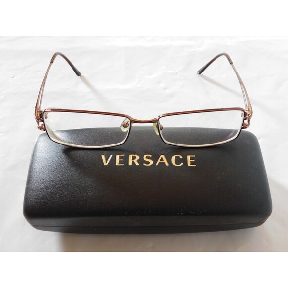 Versace MOD.1092-B 1045 Glasses Sunglasses Frames Brown Rhinestones Medusa Head main image 10
